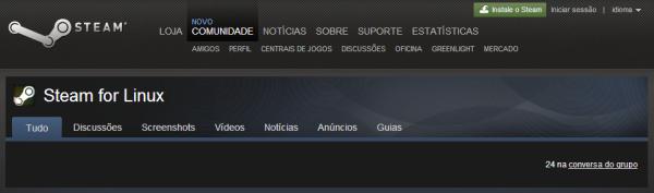 Valve lançou oficialmente o Steam para o Linux
