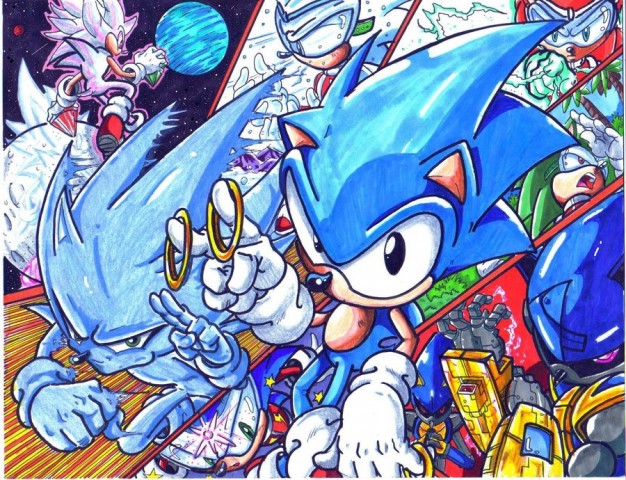 Sonic por Trunks!
