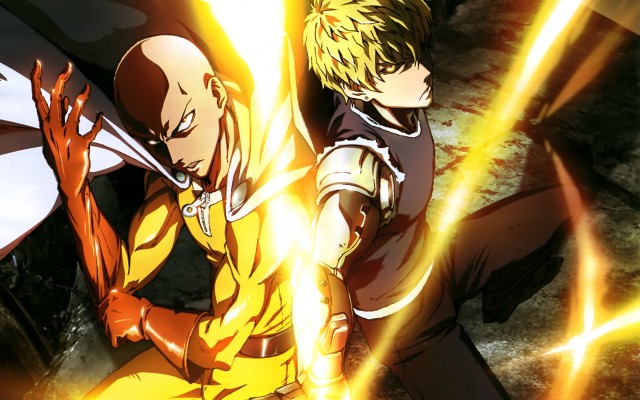 One Punch Man Saitama e Genos